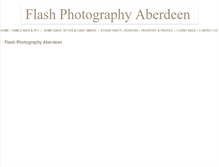 Tablet Screenshot of flash-photography.com